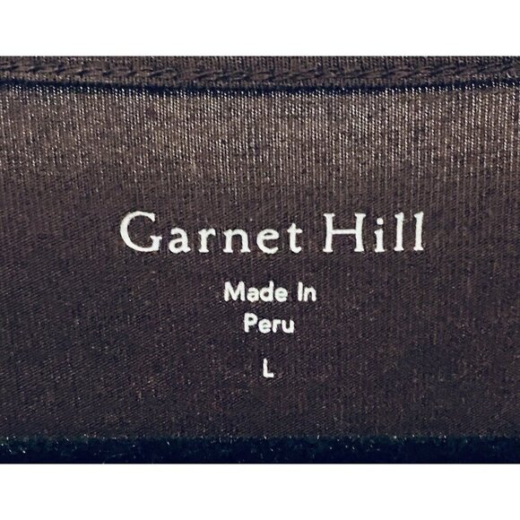 Garnet Hill Dress Womens Large Maroon Essential Three Quarter Sleeve Maxi Boho - Picture 4 of 6